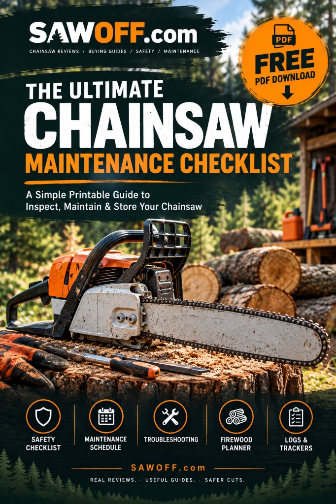 The Ultimate Chainsaw Maintenance Checklist PDF